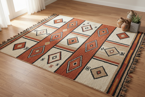 tapis Marocain inspiration berbère moderne